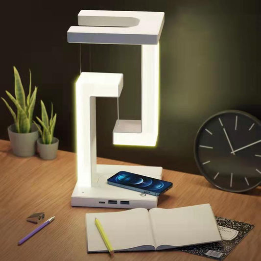 Aesthetic Wireless Charging Table Lamp